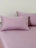 Pearlish Purple Premium Cotton Standard Pillow Sham x2p