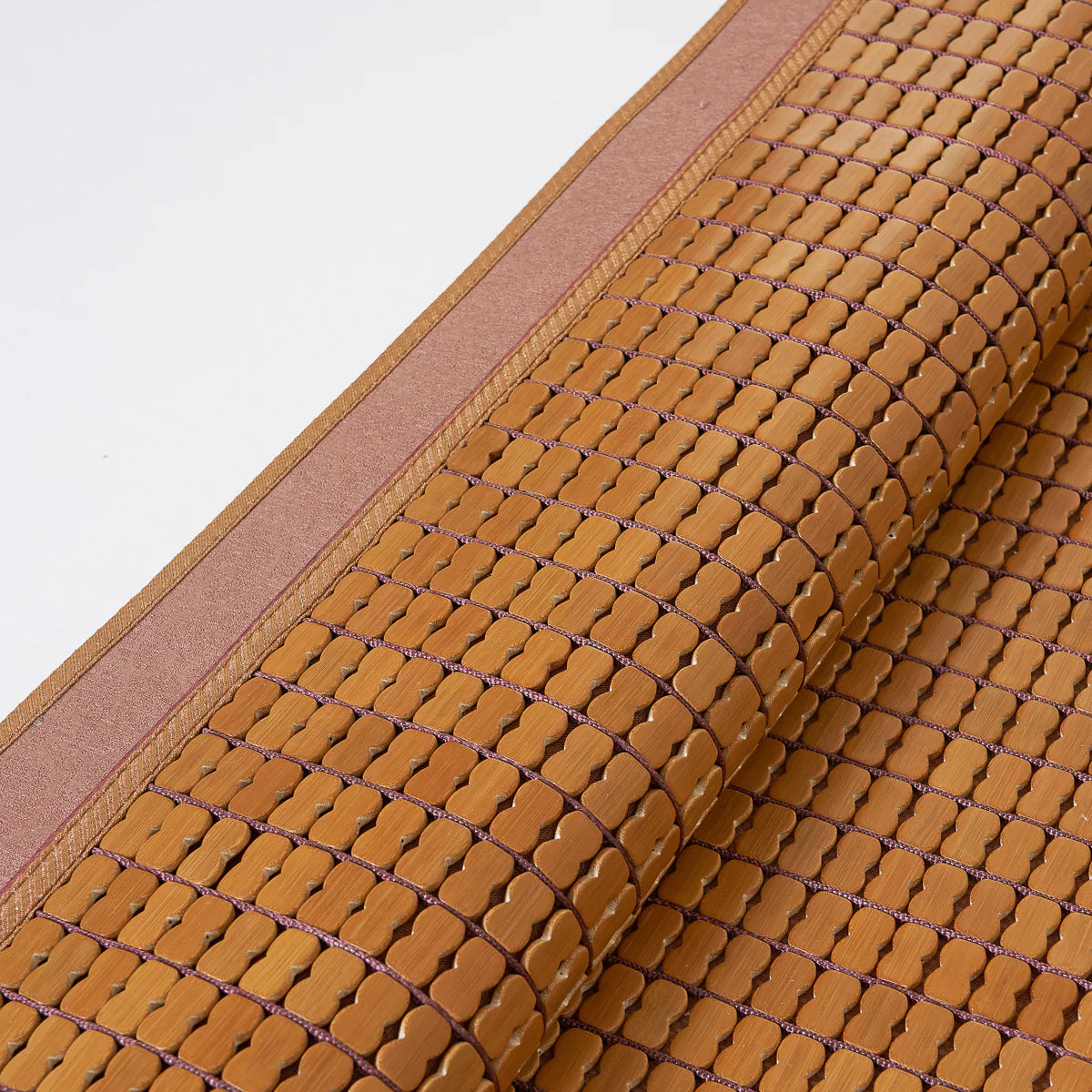 Carbonized Bamboo Mahjong Summer Mattress Topper