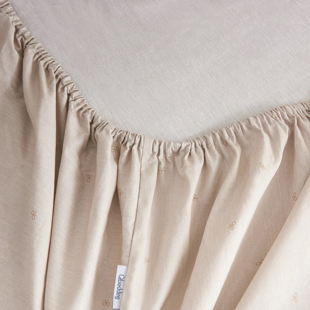 Berry Cotton Fitted Sheet Duvet Cover Set