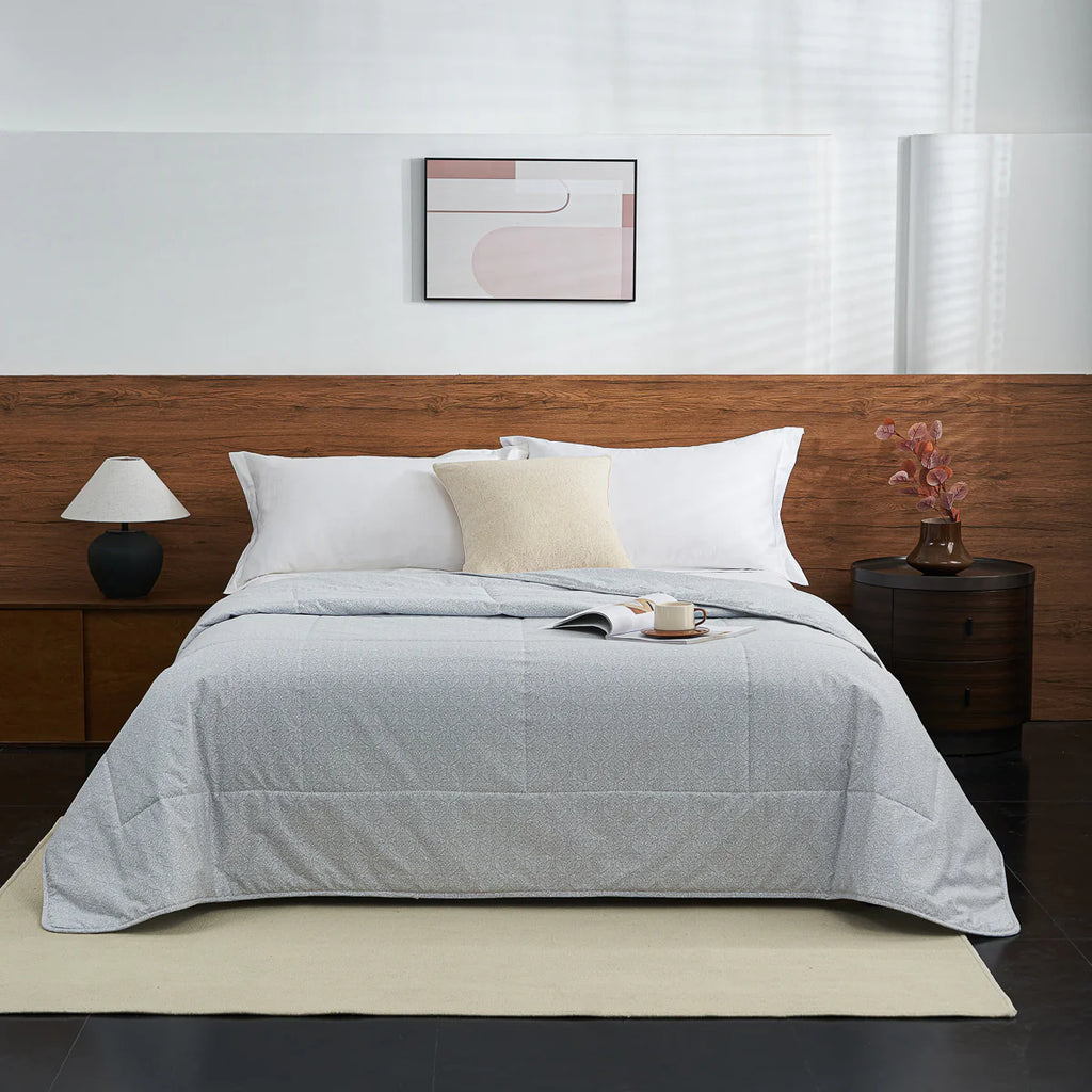 Omega Klein Blue Cotton Light Comforter