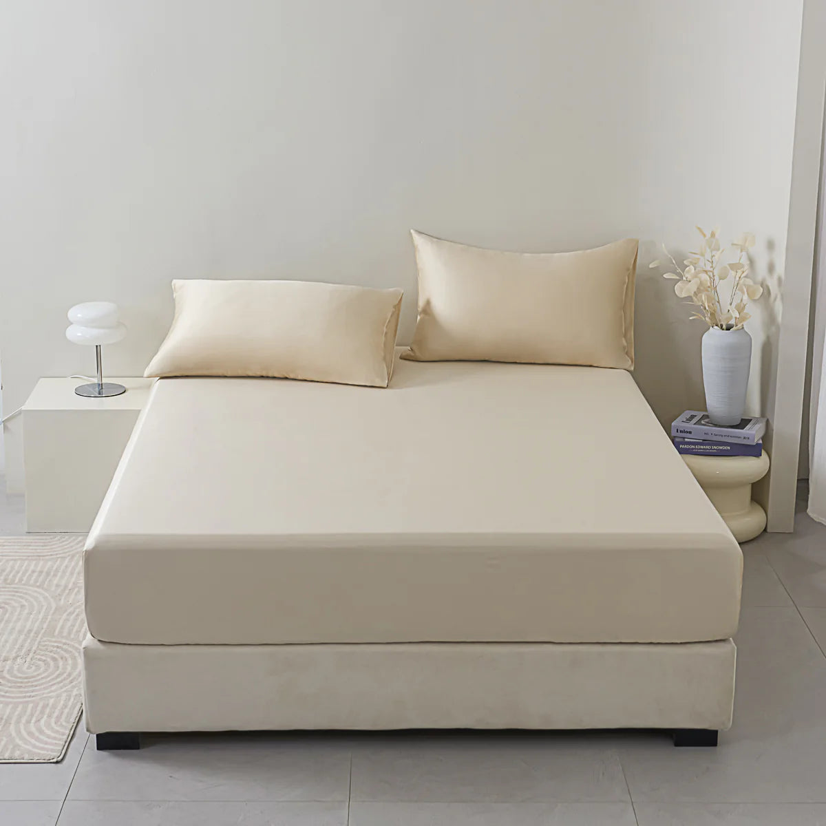 Phantom Gold Tencel™ Fitted Sheet