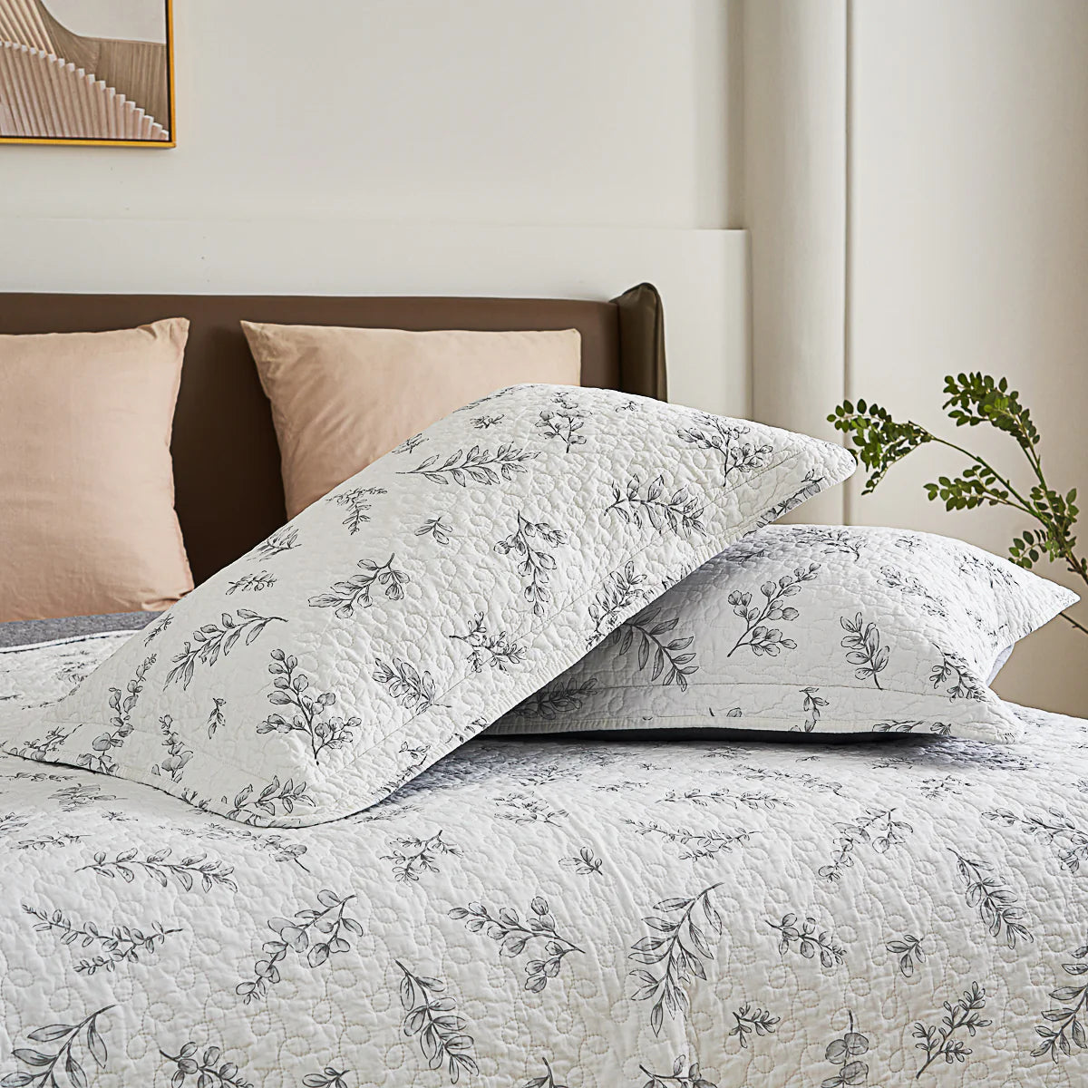 Joanny Floral Cotton Quilt Set