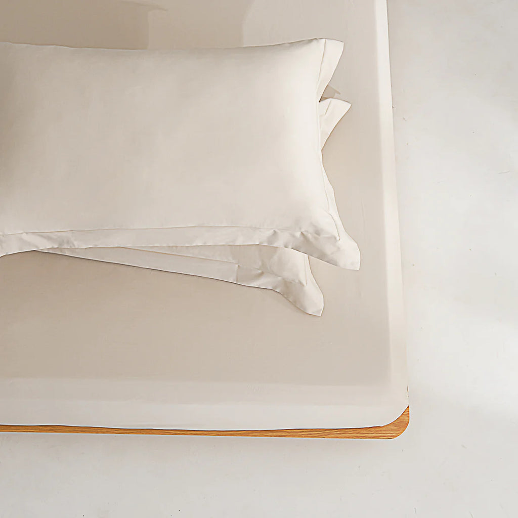 Coco Apricot Premium Cotton Fitted Sheet