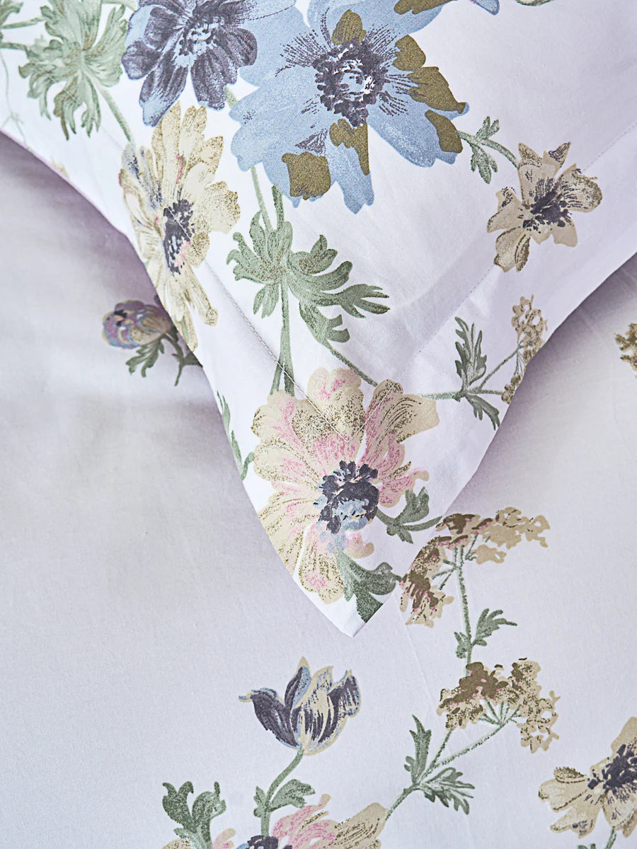 Pura Cotton Bedskirt Duvet Cover Set